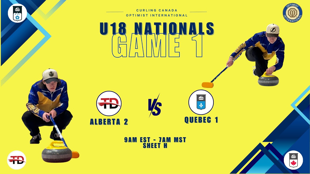 Game 1 vs Quebec 1 - U18 Nationals in Timmins Ontario