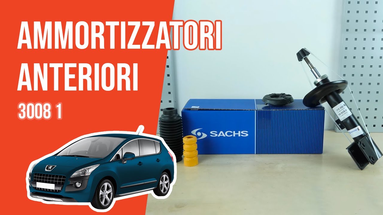 Sostituzione ammortizzatori anteriori Peugeot 3008 1 ➿