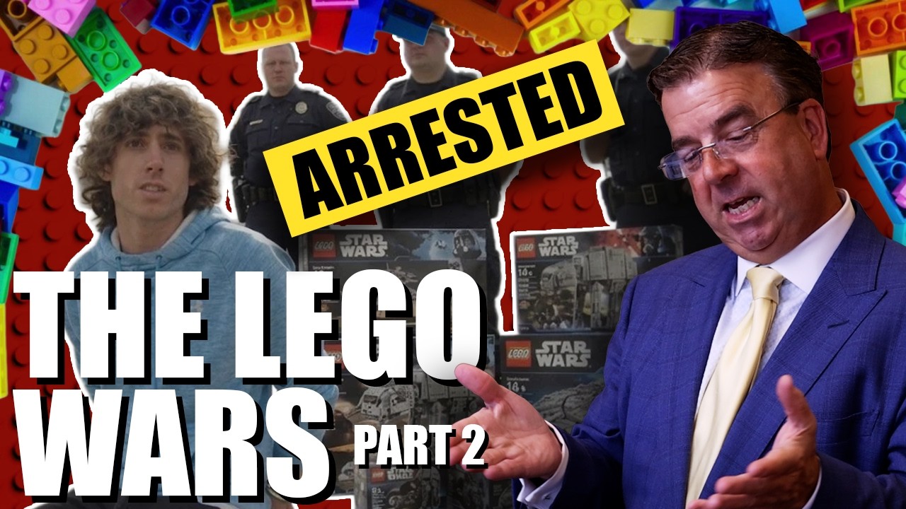 Criminal Lawyer Reacts To Being ARRESTED Over Stolen Legos