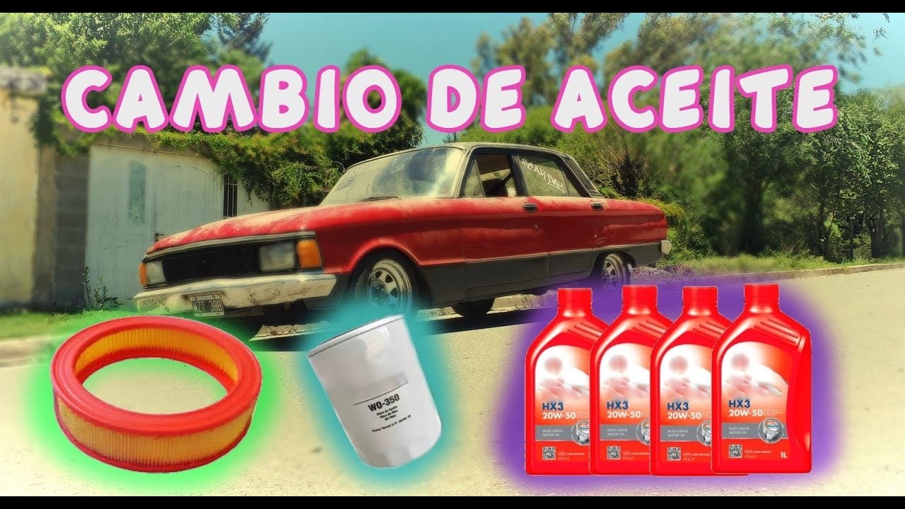 CAMBIO de ACEITE y FILTROS | FORD FALCON