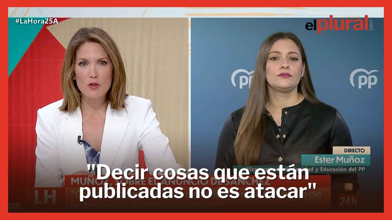 Esther Mu&ntilde;oz se contradice con Silvia Intxaurrondo