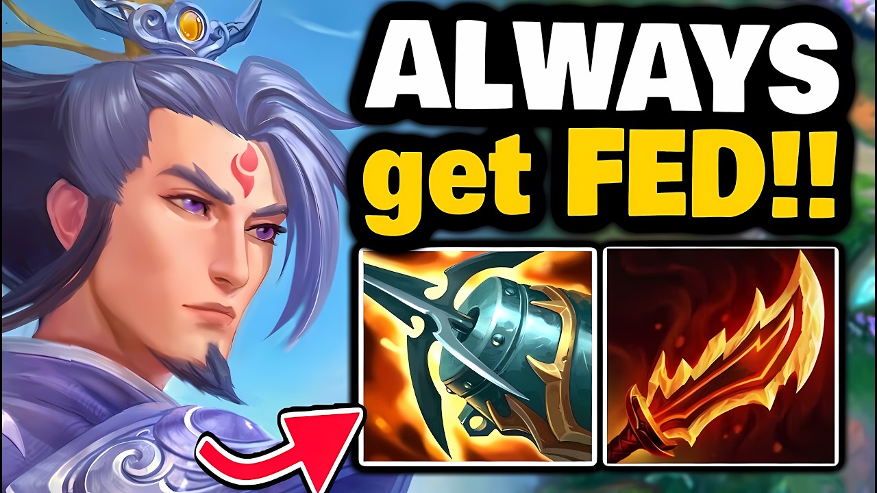 this JUNGLE PATH will ALWAYS get you FED on MASTER YI!!