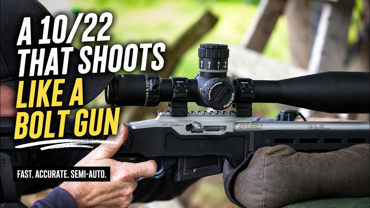 A 10/22 THAT SHOOTS LIKE A BOLT GUN