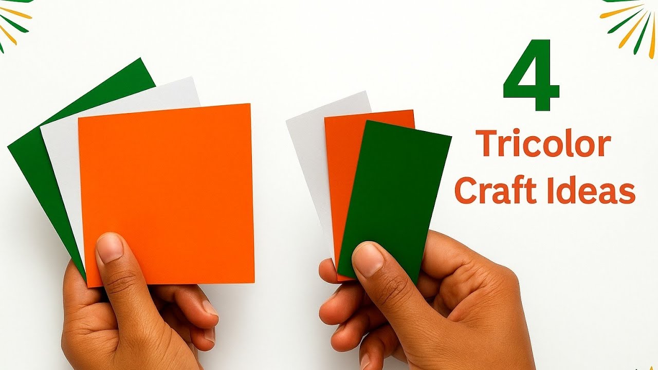 Simple Tri Colour Idea for 26 January