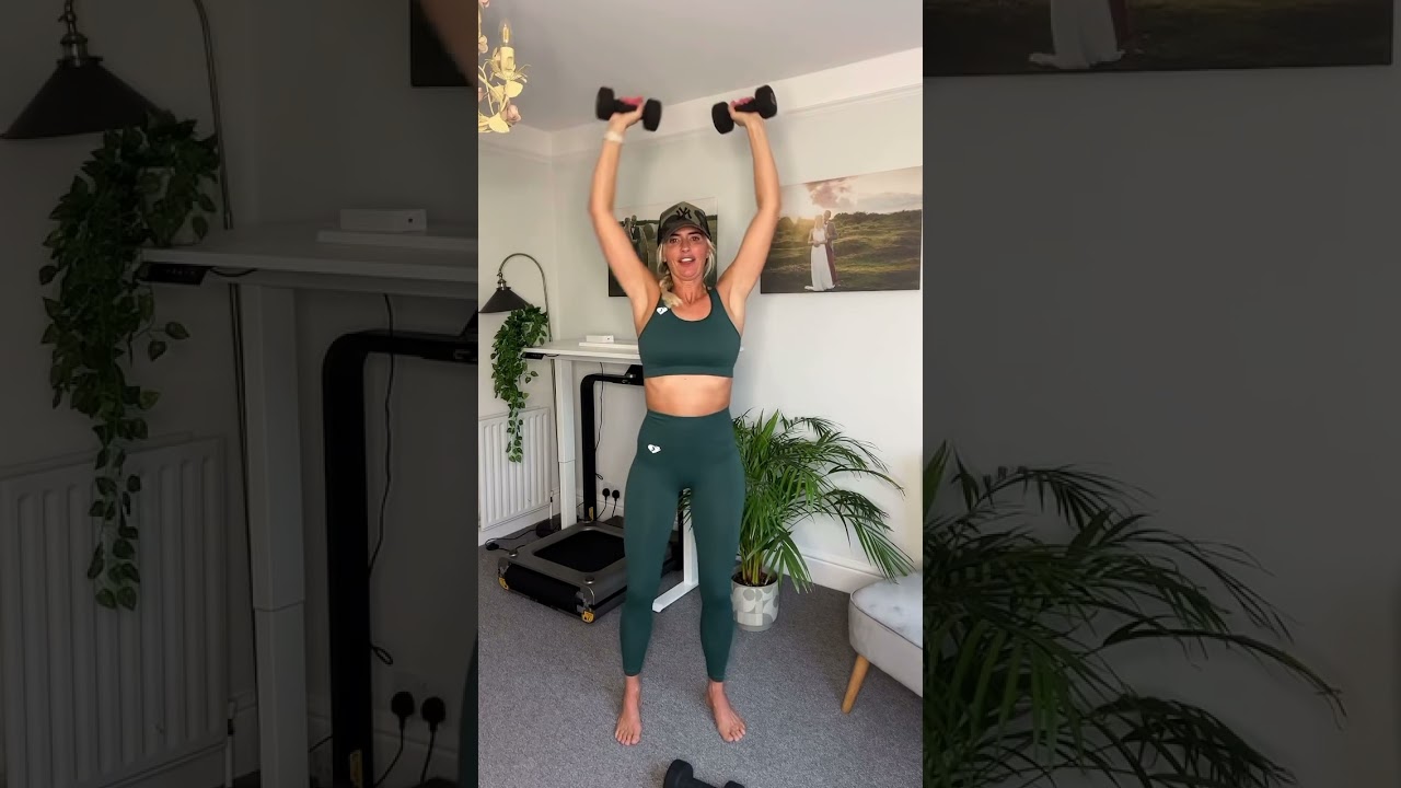 How I get my arms and back toner! Upper body workout 💪🏻