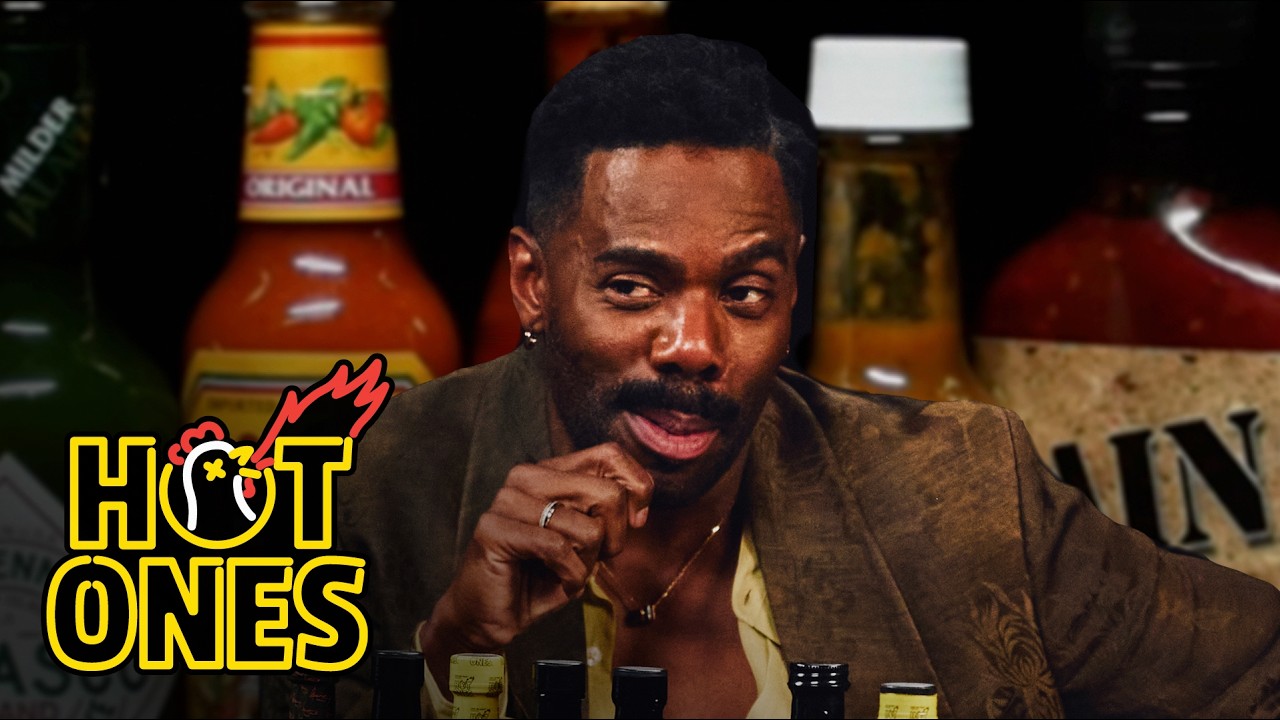 Colman Domingo Escapes the Jaws of Darkness While Eating Spicy Wings | Hot Ones