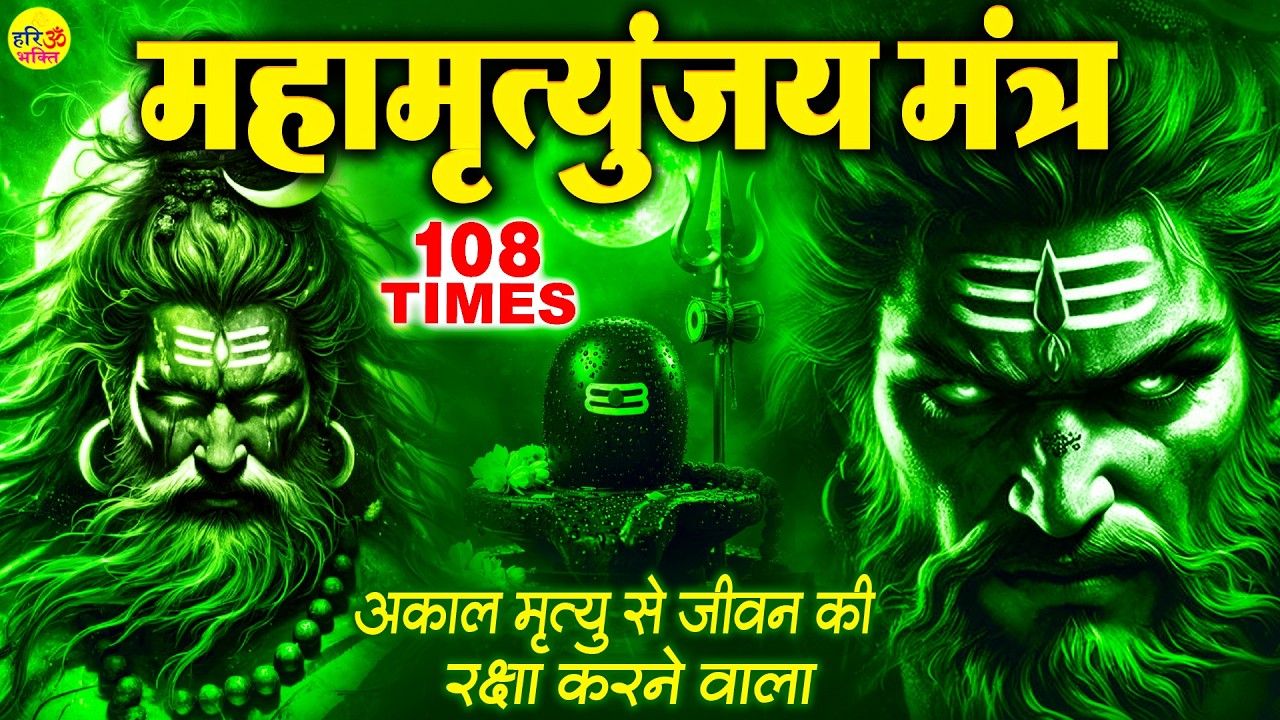 Mahamrityunjay Mantra 108 - इस मंत्र को सुनने से अकाल मृत्यु व गंभीर रोग निकट नहीं आते हैं