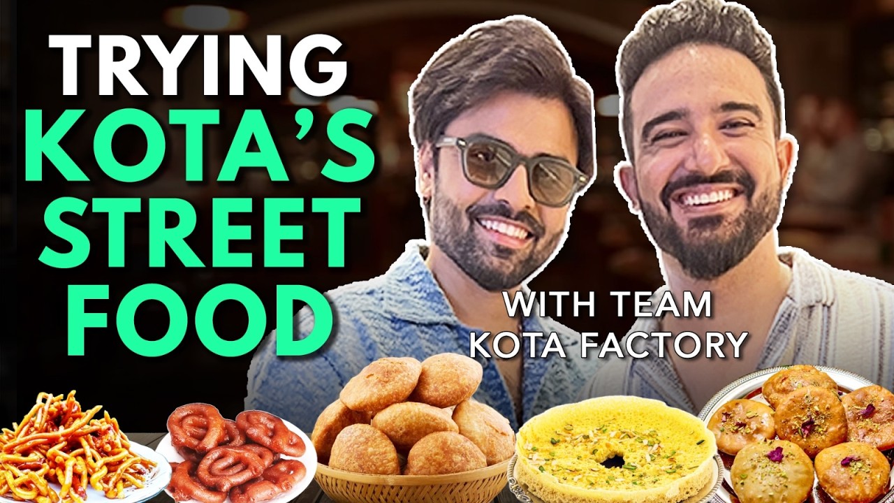 Netflix’s Kota Factory Cast Tries Kota's BEST Street Food | The Urban Guide