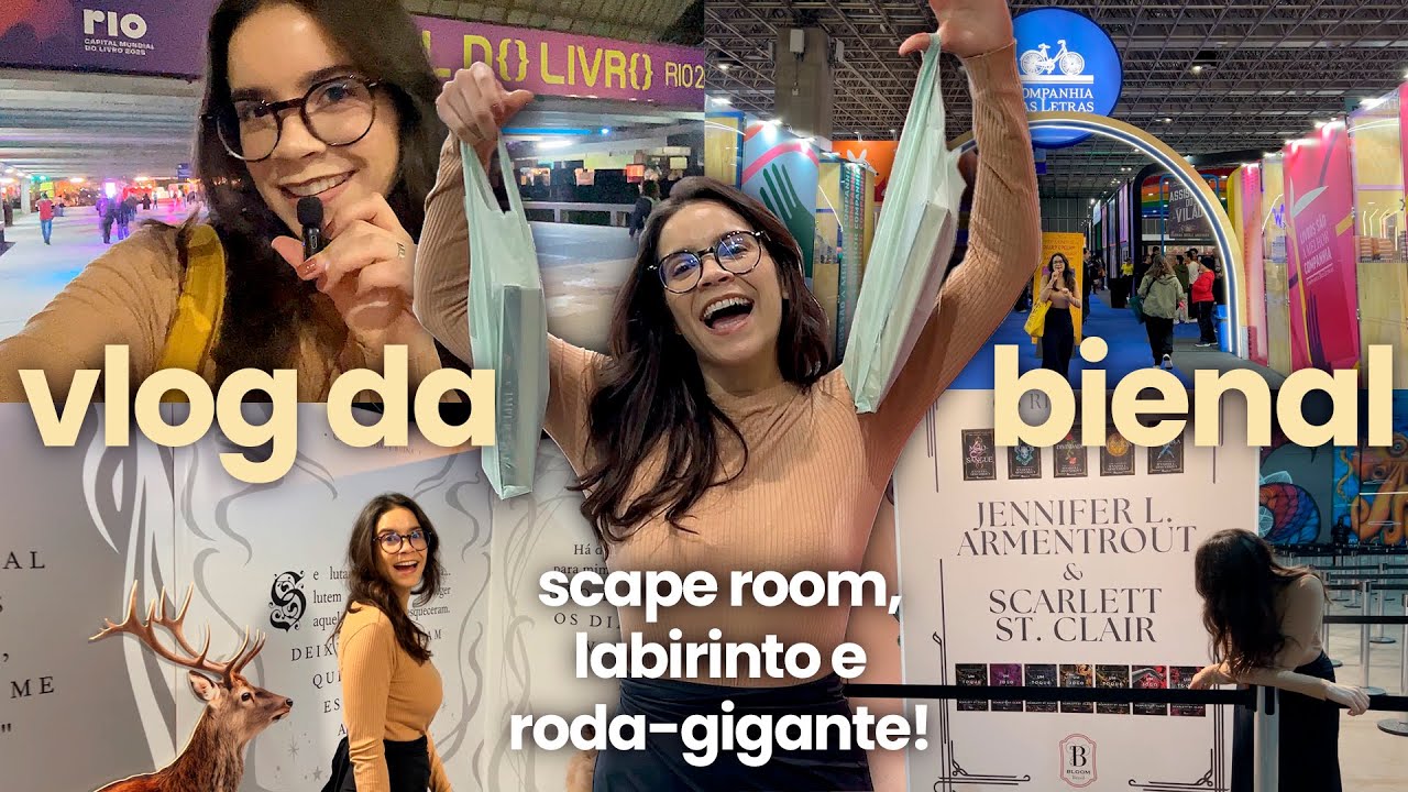 VLOG | PRÉ-ESTREIA BIENAL DO LIVRO 2025: ativações e MUITAS novidades!