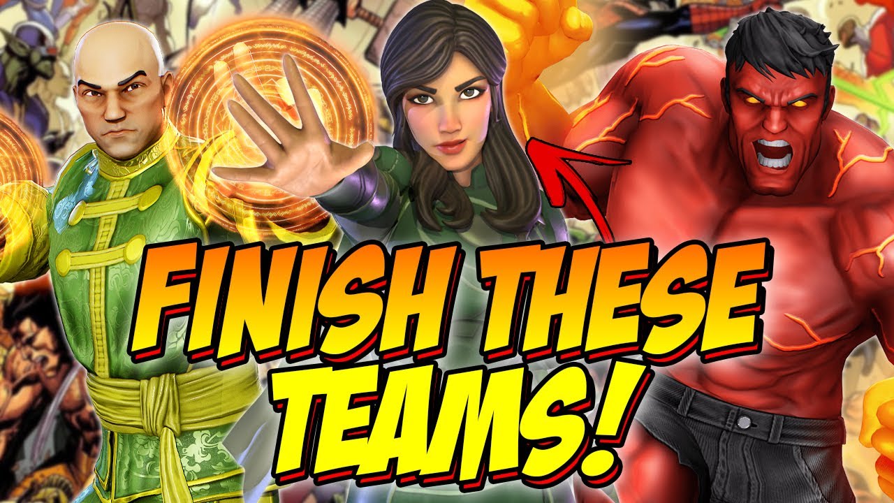 10 BEST TEAMS in Marvel Strike Force - Arena, Raids, Crucible, War November 2022