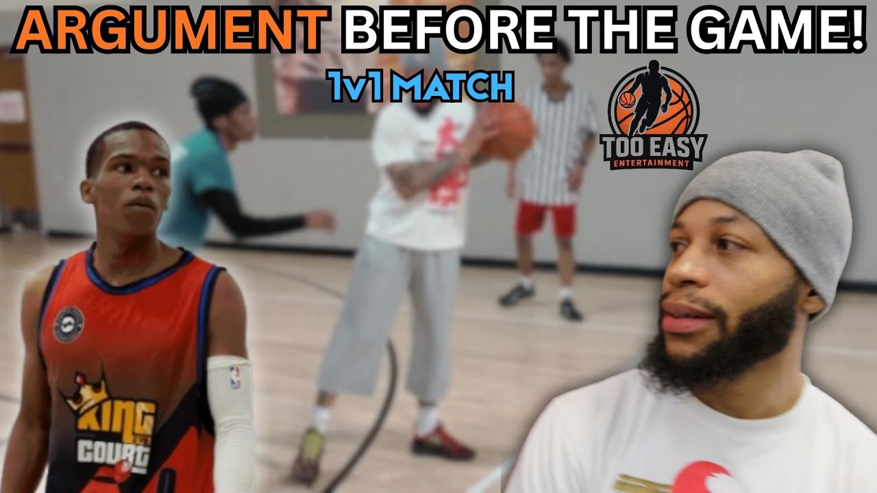 They Started BEEFING... So They Checked Ball! SmooveWorkJ vs Royal Zae 1v1 Basketball