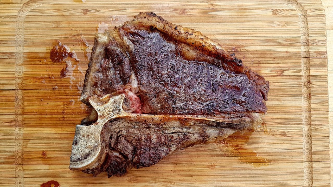 MANGALDA 500 GR T BONE STEAK (Kalın Etler Mangalda Nasıl Pişirilir? ) (Guruss CG75  T Bone Steak)