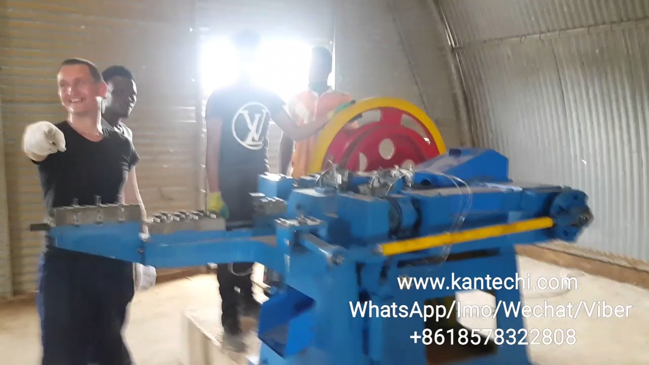 Nigeria nail making plant installation