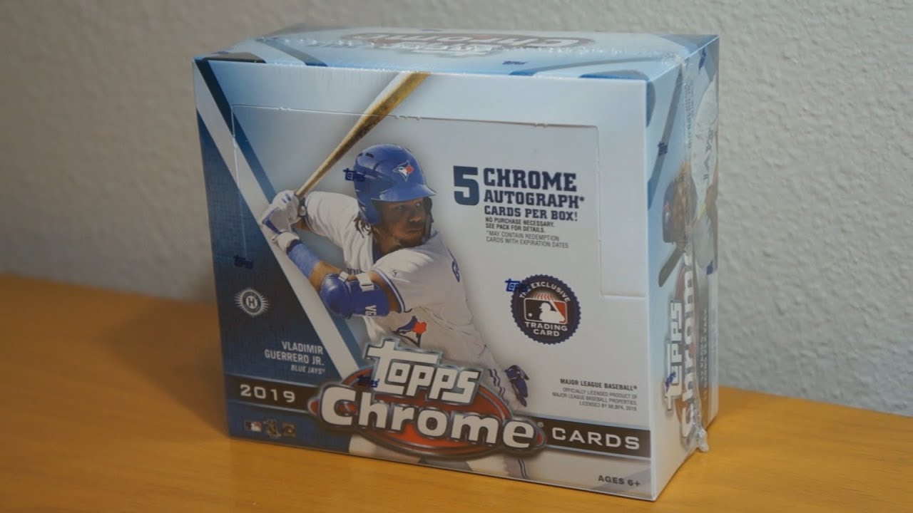 2019 Topps Chrome - 1 Jumbo Box break! GREEN HAZE