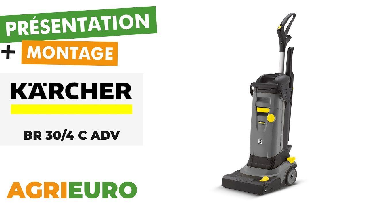 Karcher Pro BR 30/4 - Autolaveuse compacte - Présentation et montage