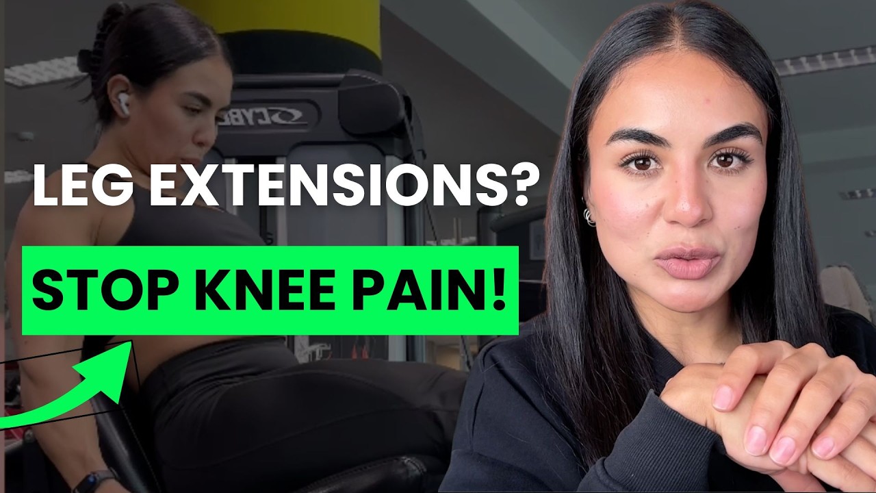 How to Do Leg Extensions Safely (No More Knee Pain)⬇️
