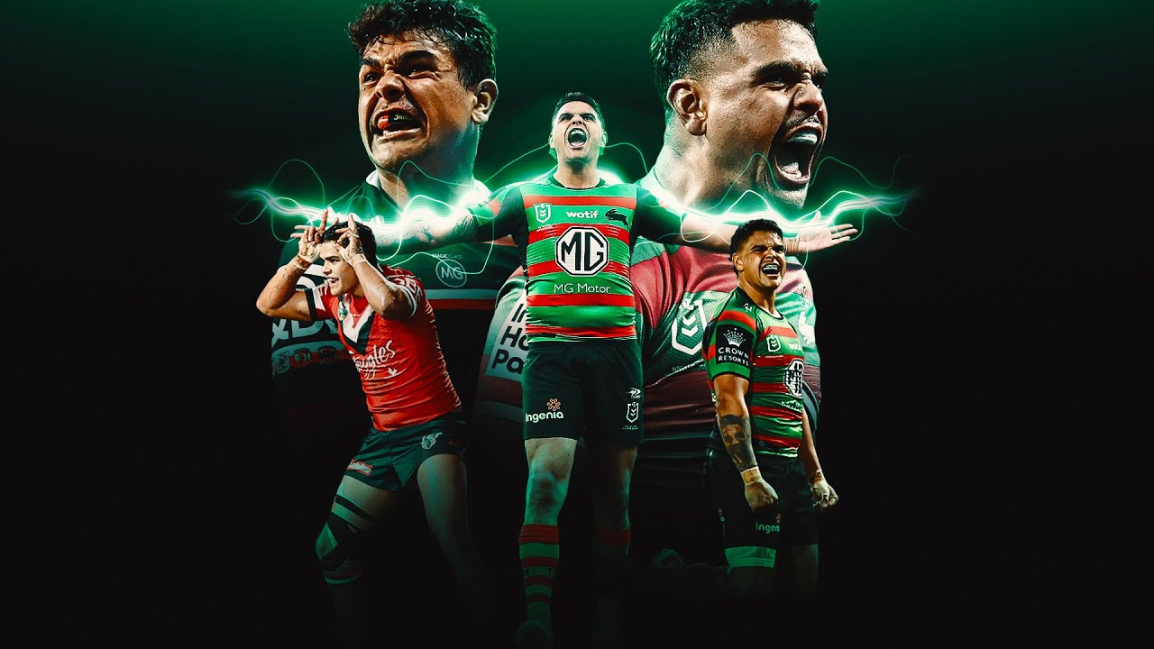 NRL Highlights | Latrell Mitchell's first 100 tries in the National Rugby League | NRL 2024