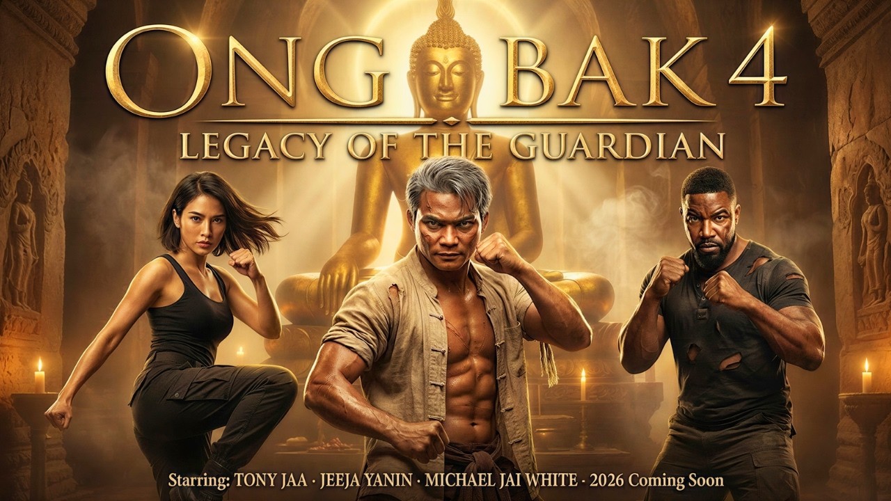 ONG BAK 4 (2026) Starring: Tony Jaa, JeeJa Yanin, Michael Jai White