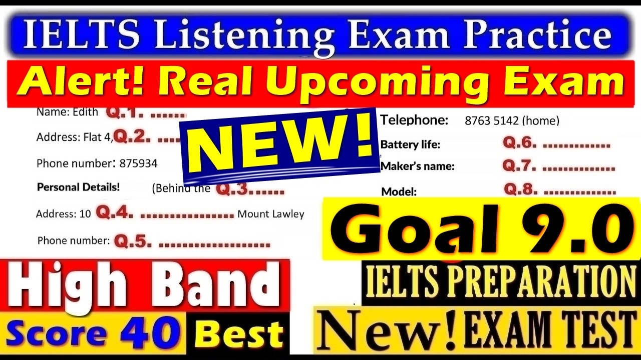 IELTS LISTENING PRACTICE TEST 2026 WITH ANSWERS | 05.02.2026