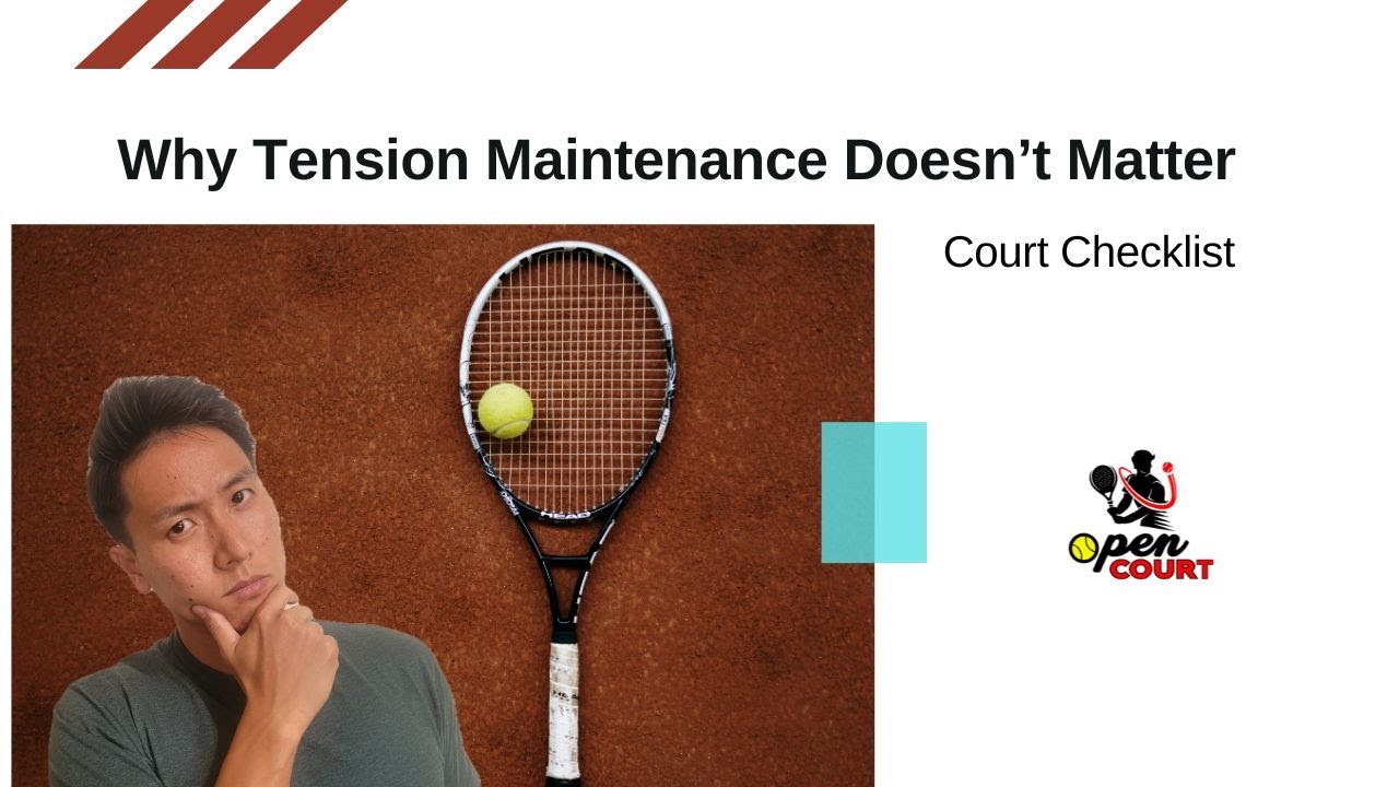 Why I don't care about tension maintenance