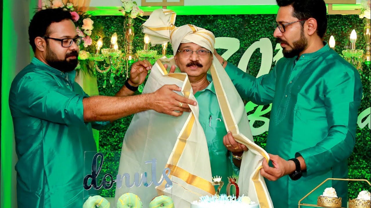 Dad’s 70th birthday celebration