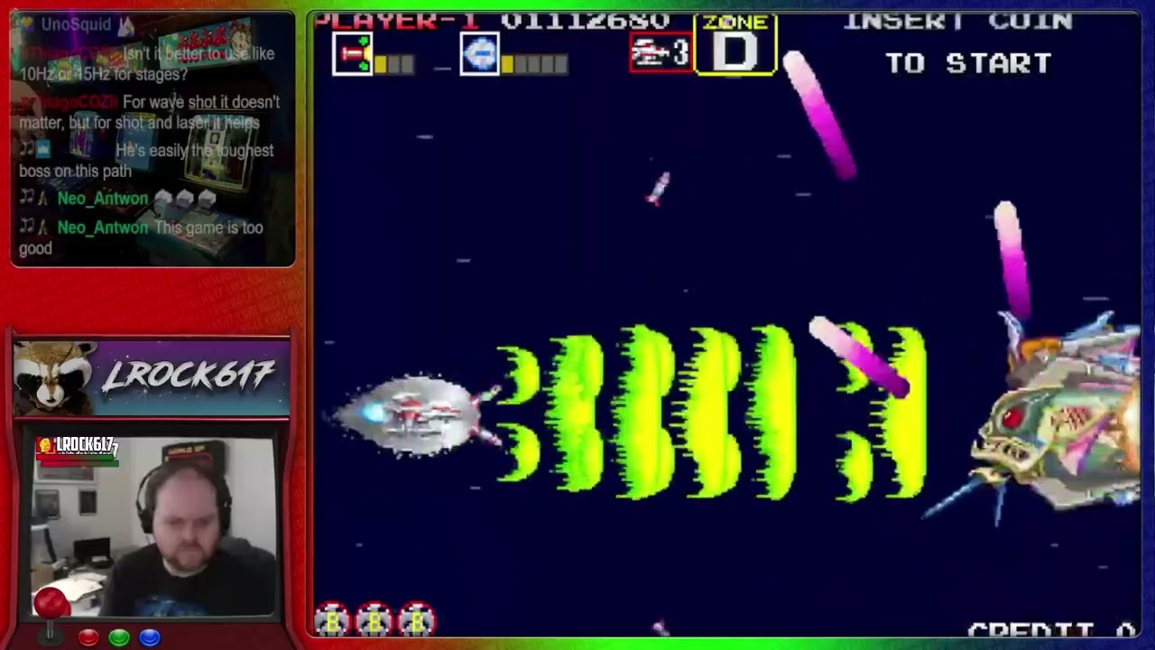 Darius Gaiden arcade submission video
