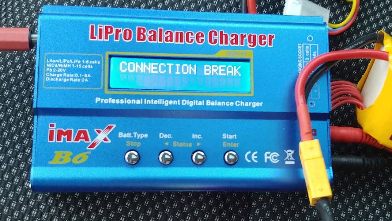 Imax B6 - Connection Break (Transistor replacement)