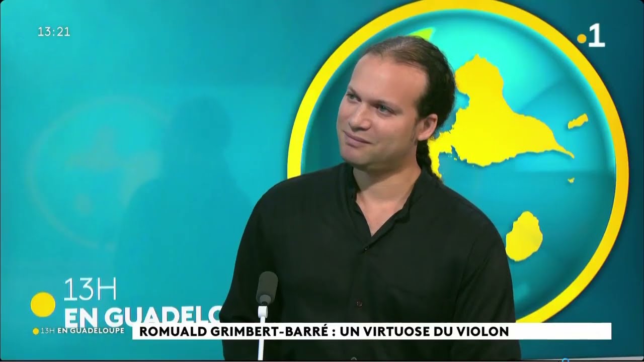 Journal de 13h Guadeloupe 1ère, Focus du jour, Romuald Grimbert-Barré