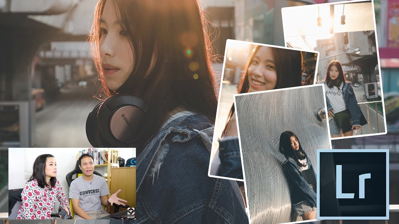 Lightroom โทน Gamer + ถ่ายย้อนแสงหน้าไม่มืด