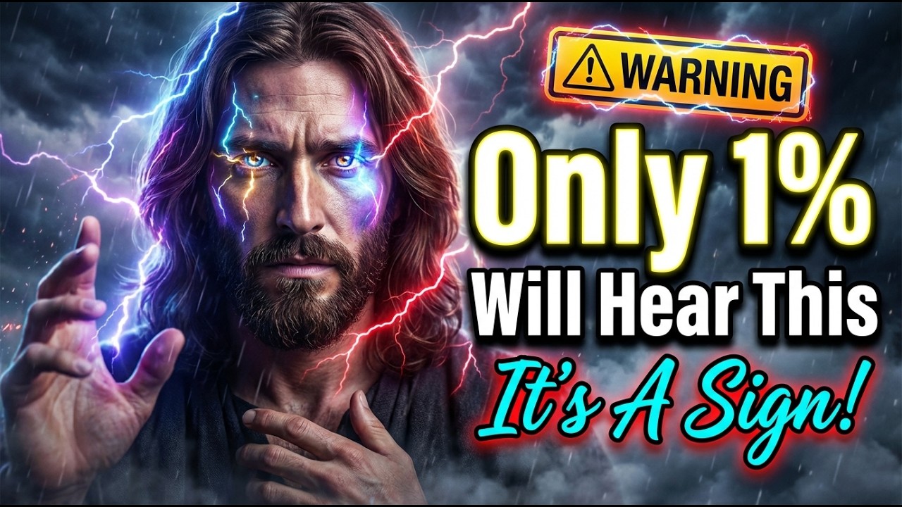 God's Message For You Today: Only 1 Percent Will Hear This... | Biblical Scripture Teaching Today