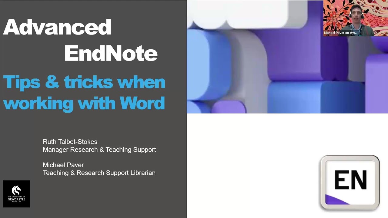 Advanced EndNote   Tips and Tricks