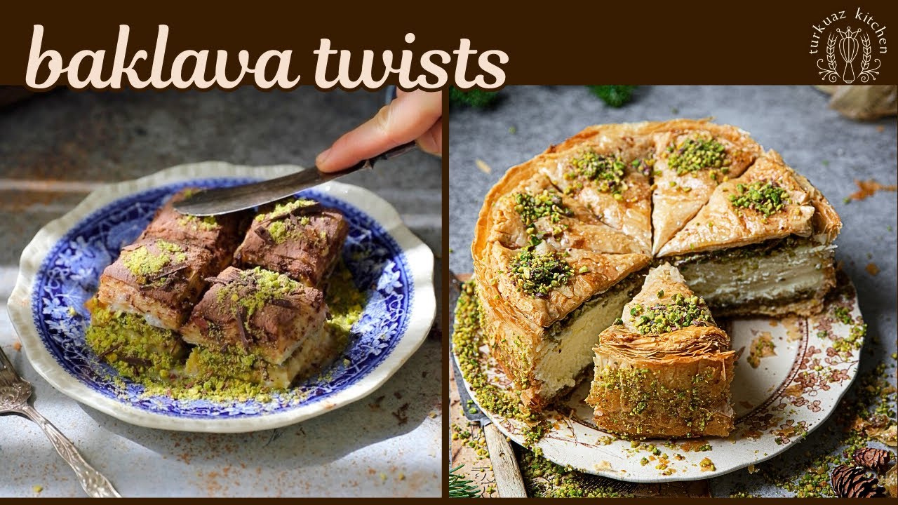 Baklava Twists (Cold Baklava & Baklava Cheesecake)