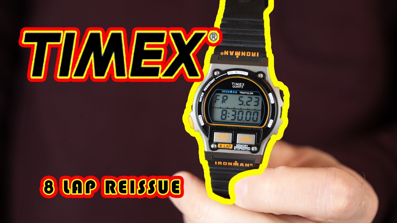 Timex Ironman Review: Ironman 8 Lap Reissue
