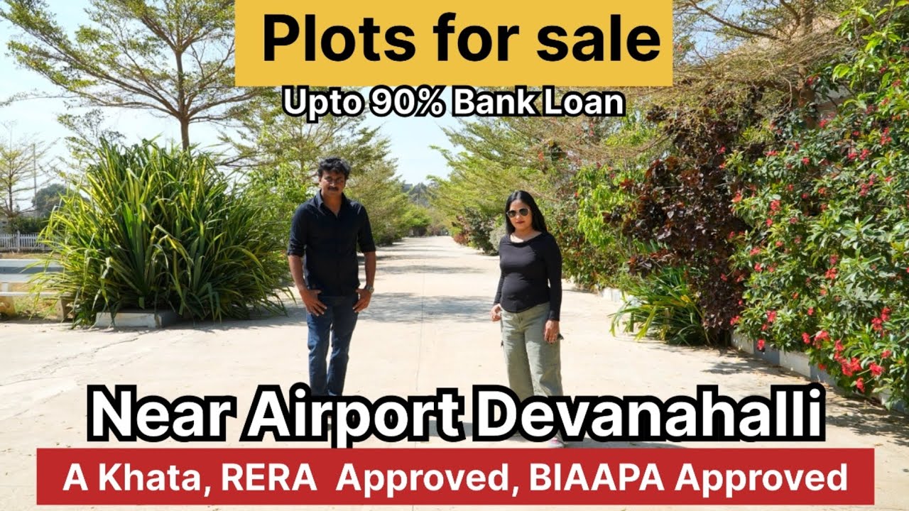 Plots For Sale Near AirPort #devanahalli #plotsforsale #investment #layout #villaplots 
