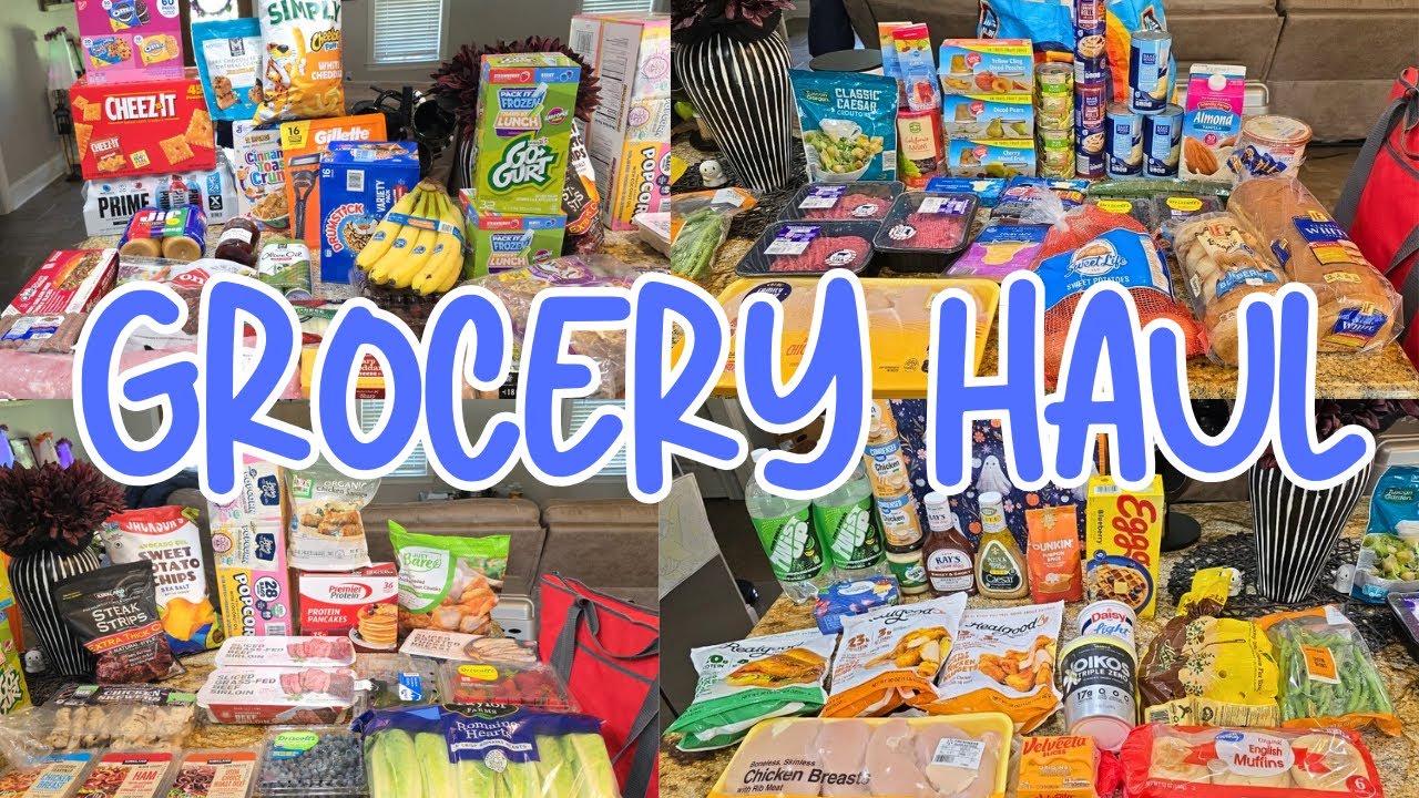 My $600 MASSIVE Back to School GROCERY STOCK UP👀