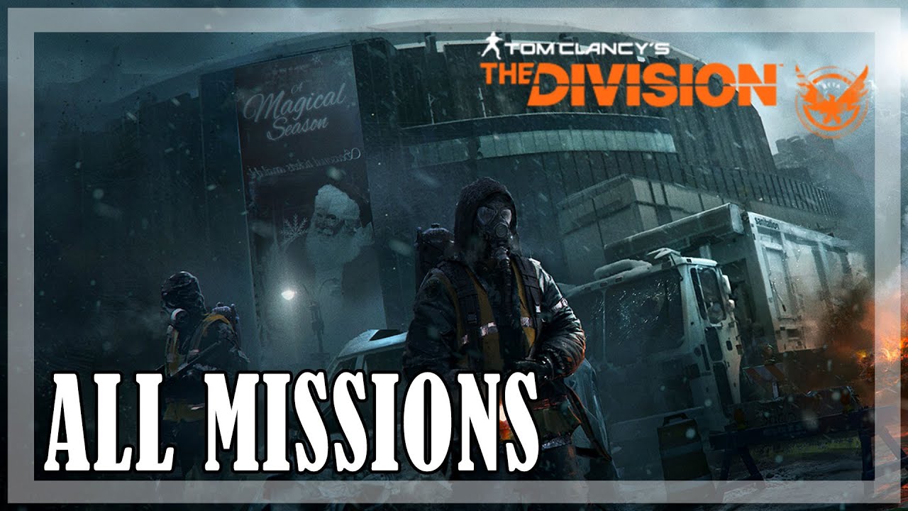 The Division - All missions | Full game [Full HD 60fps]