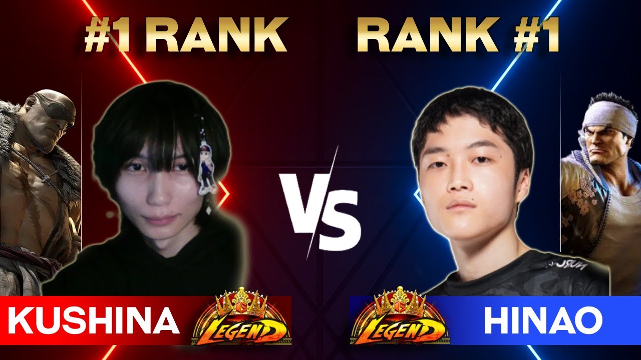 SF6 ▰ KUSHINA (#1 Rank Sagat) vs HINAO (#1 Rank Ryu) ▰ Street Fighter 6 Replays