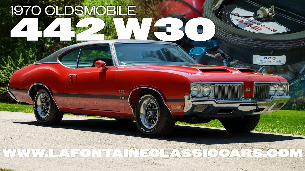 1970 Oldsmobile 442 W-30 (4-ступенчатая)