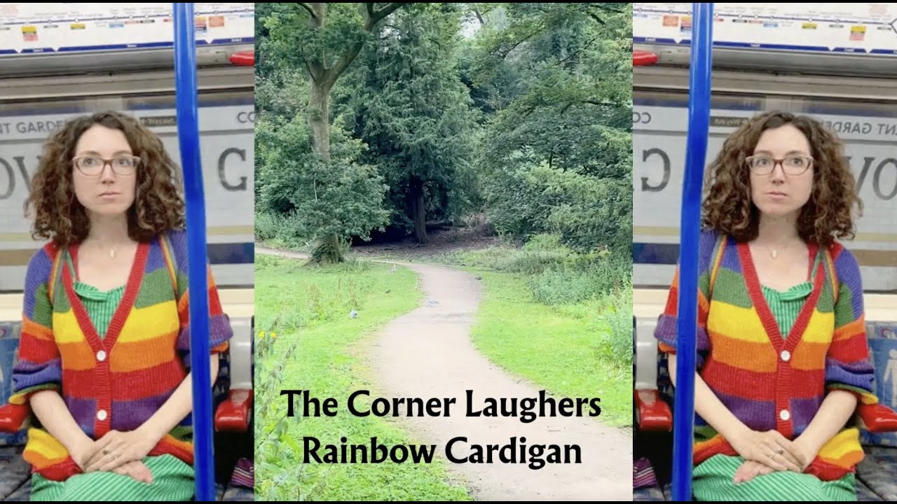 The Corner Laughers: Rainbow Cardigan  (Official Lyric Video)