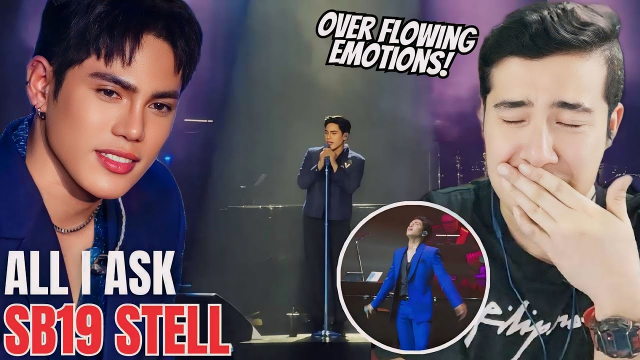 [REACTION] SB19 |Stell performing All I Ask during David Foster's Manila show