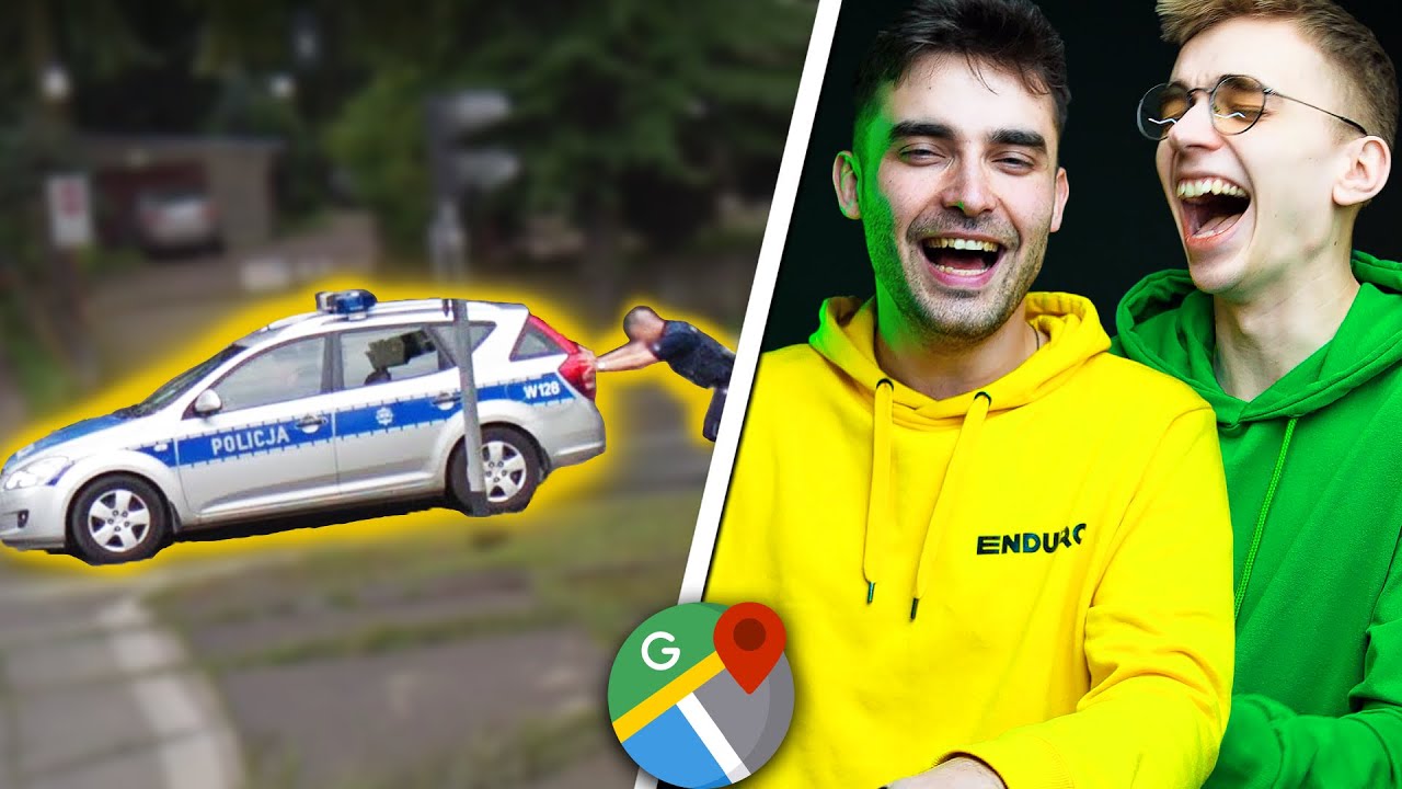Najśmieszniejsze WPADKI Na GOOGLEMAPS!
