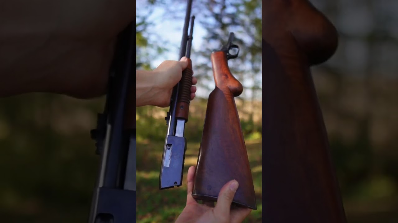 Browning Trombone .22 pump action asmr