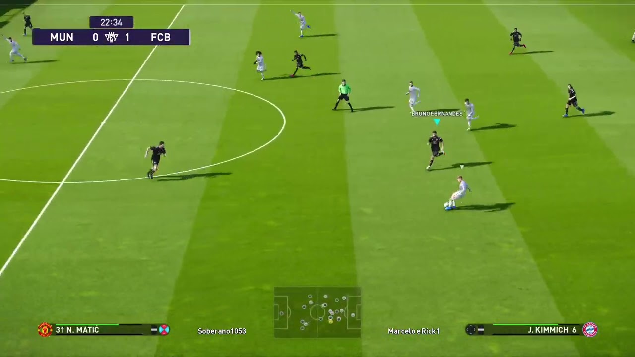 PES 2021 DIVISÕES ONLINE - MANCHESTER UNITED