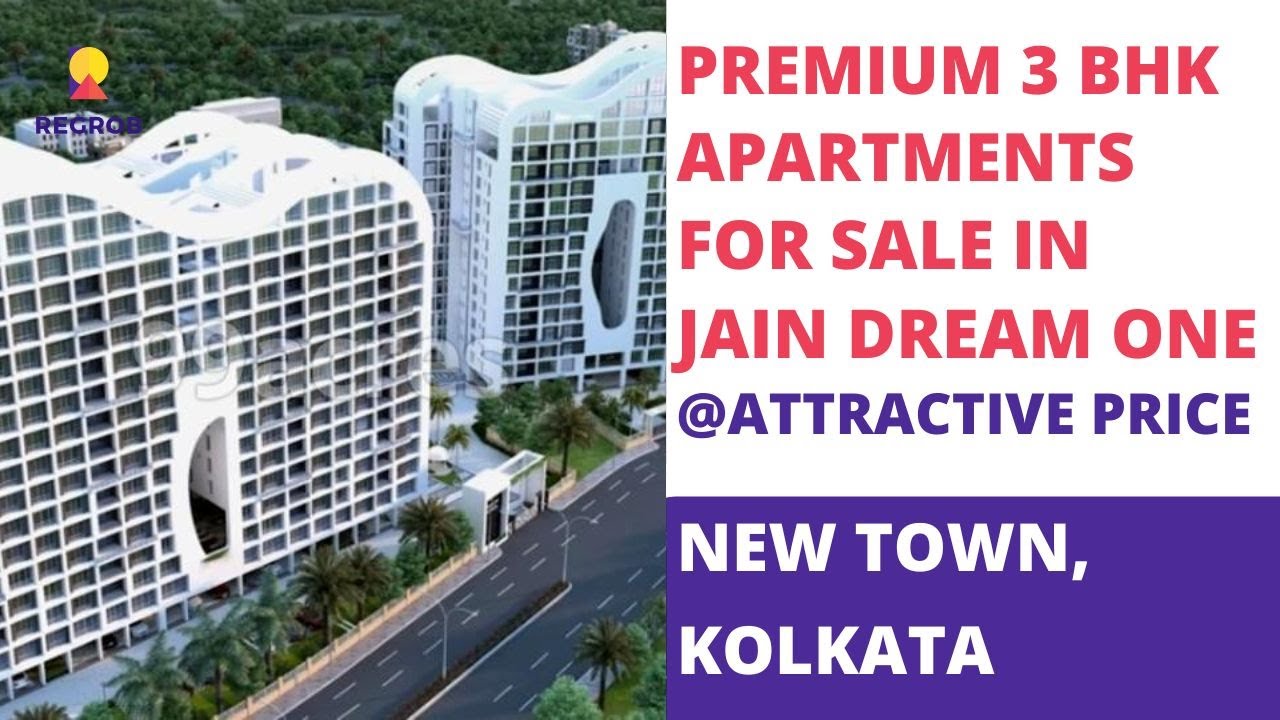 Jain Dream One |☎️+91-7604092445 | 3 BHK Apartments for Sale in New Town Kolkata