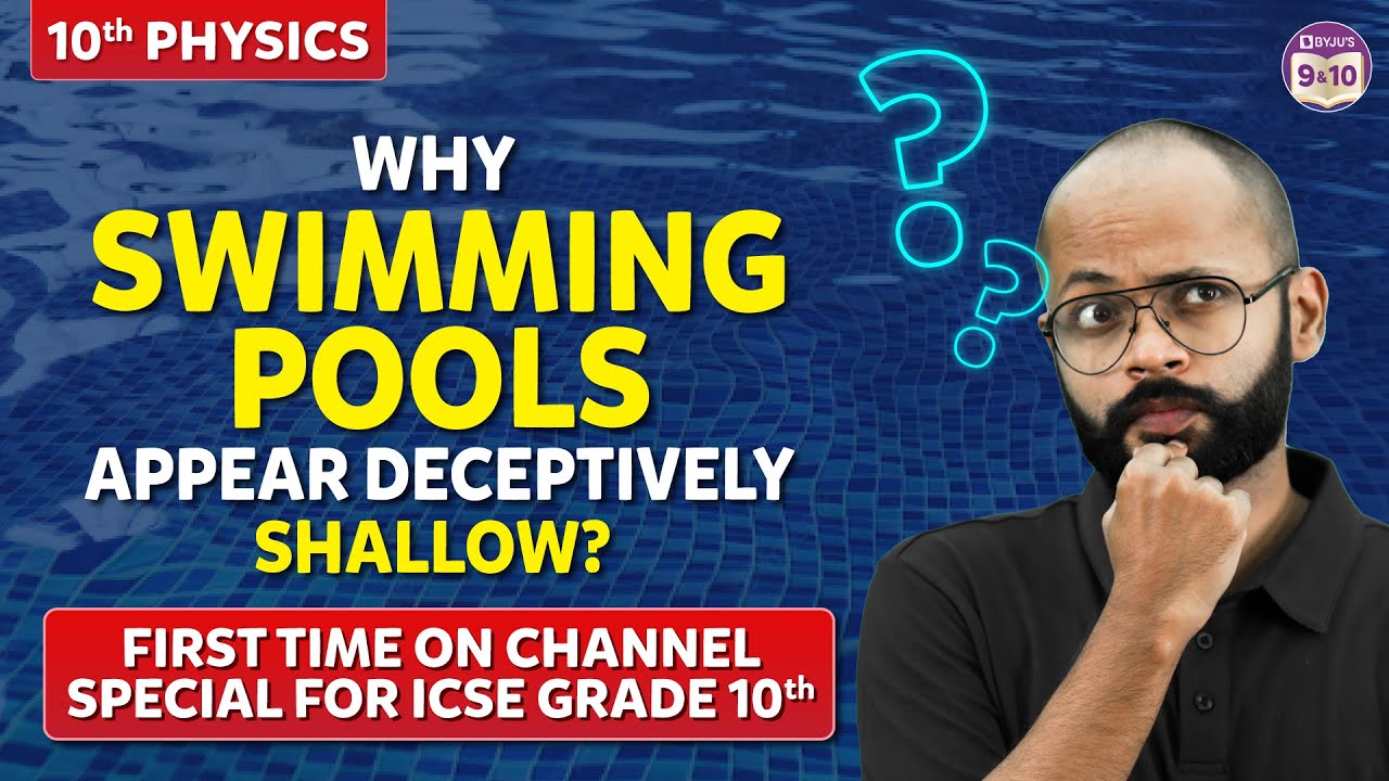 Real and Apparent Depth | Both for CBSE and ICSE Class 10th | BYJU'S