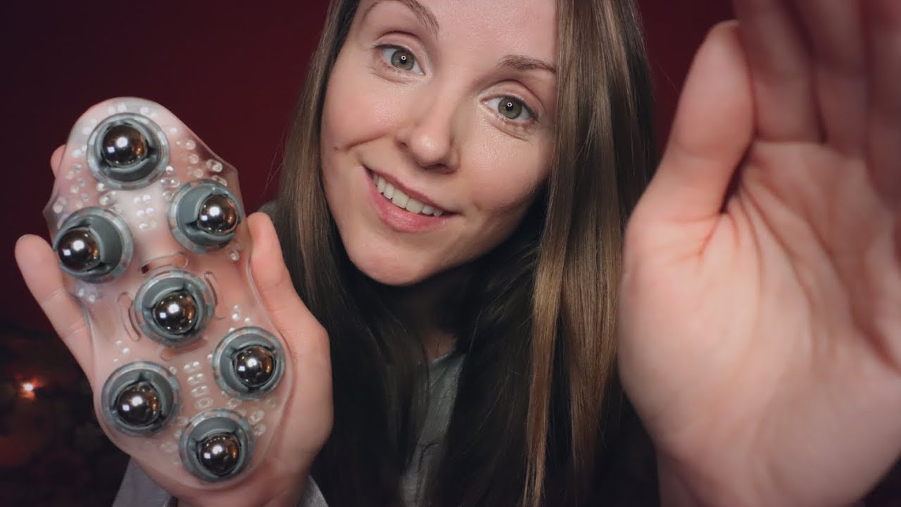 ASMR DEINE ENTSPANNENDE KOPFMASSAGE (+NACKENMASSAGE, FACE BRUSHING & HAIR BRUSHING) | DEUTSCH/GERMAN