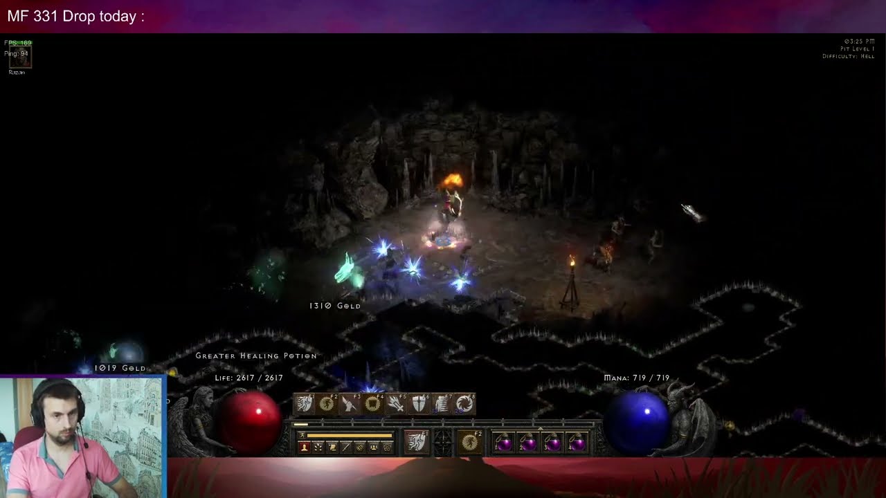 МОЙ ПЕРВЫЙ BER rune В ИСТОРИИ ЧЕЛОВЕЧЕСТВА Pits 85 lvl soft ladder - Diablo 2 Resurrected 2.4 patch