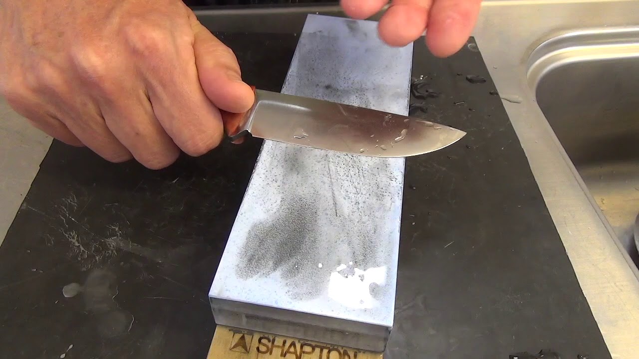 Bark River sharpening