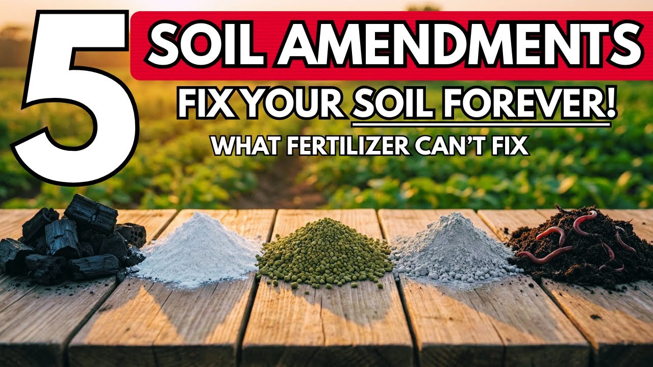 5 Secret Soil Amendments That Triple Your Harvest (Science-Backed Results)