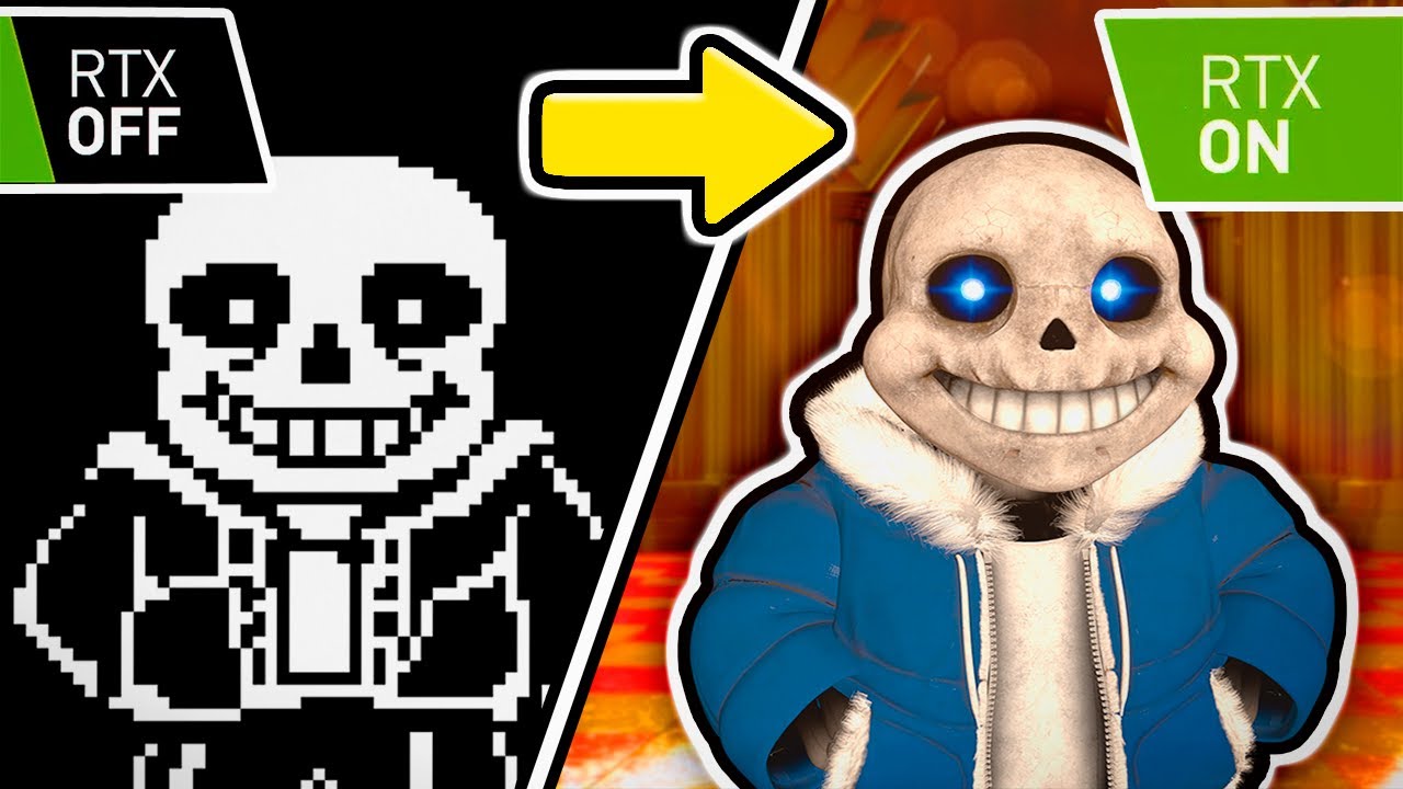 Hice UNDERTALE pero RTX (y destruirá tu pc…)